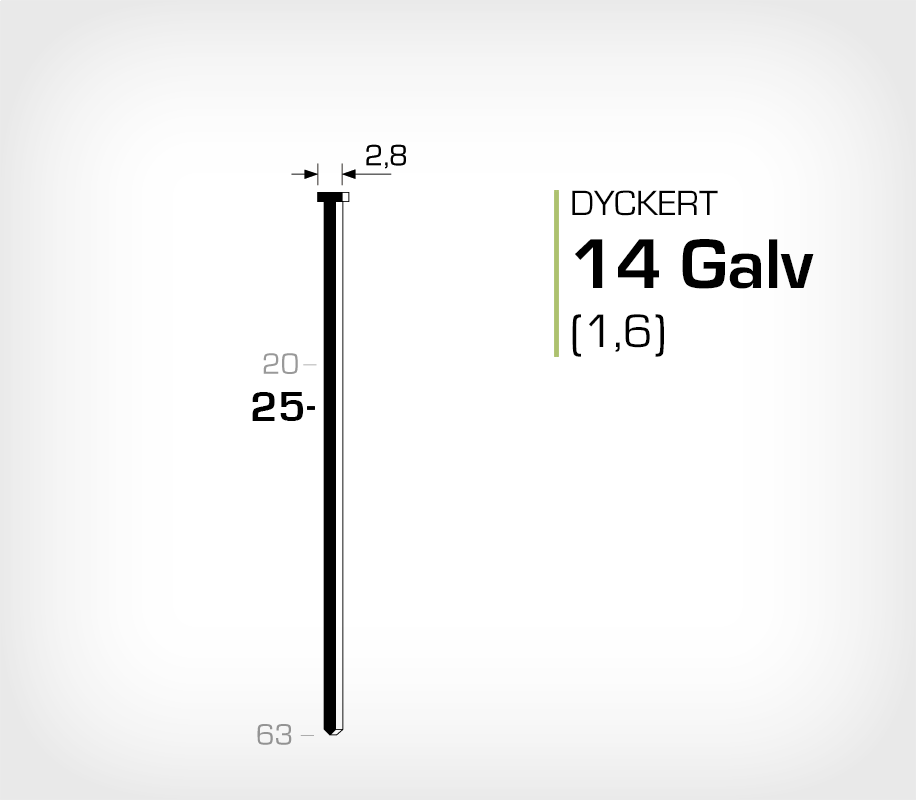 Dyckert 14/25 Galvad (SKN 16-25)