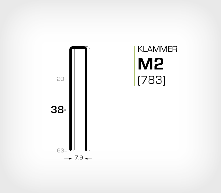 Klammer M2/38 (783-38)