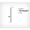 Dyckert 12/30 SS Rostfri - 7000 st /ask