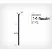 Dyckert 14/40 SS Rostfri (SKN 16-40 SS) - 4000 st /ask