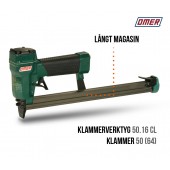 Klammerverktyg 50.16 CL - Långt magasin